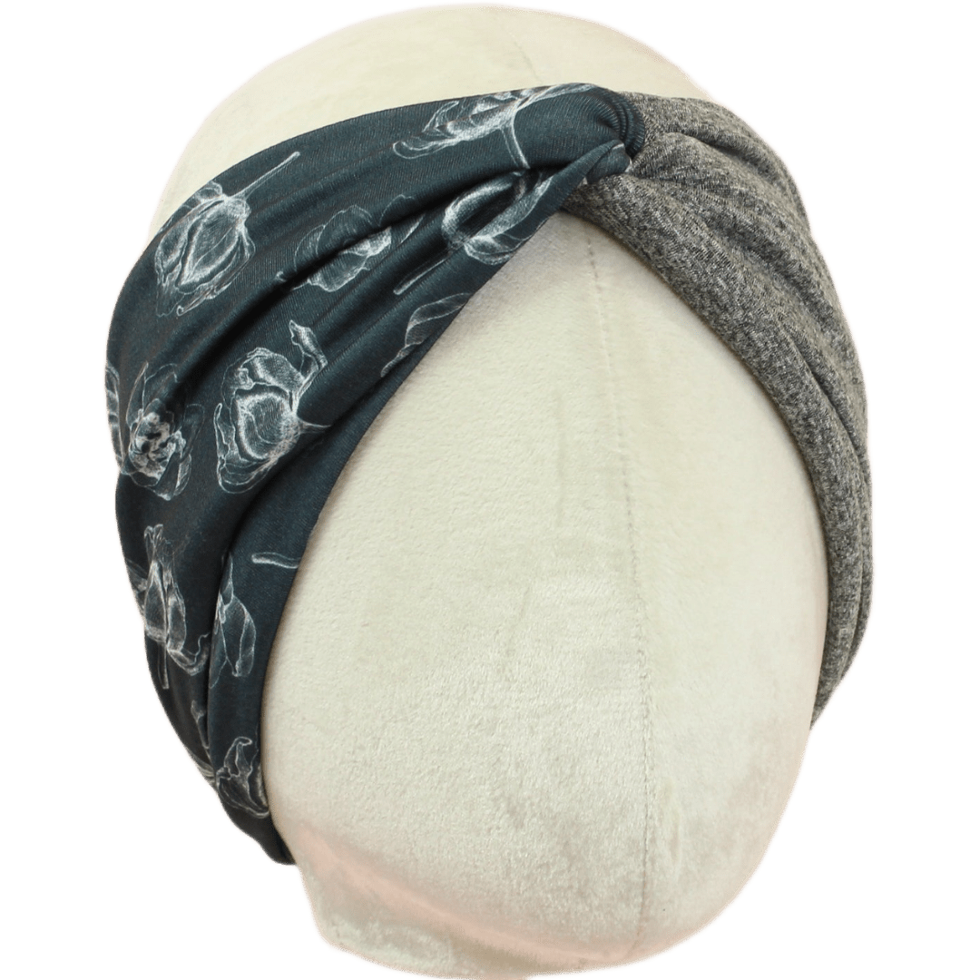 Lotus Bloom Twist Headband - The Sassy Olive