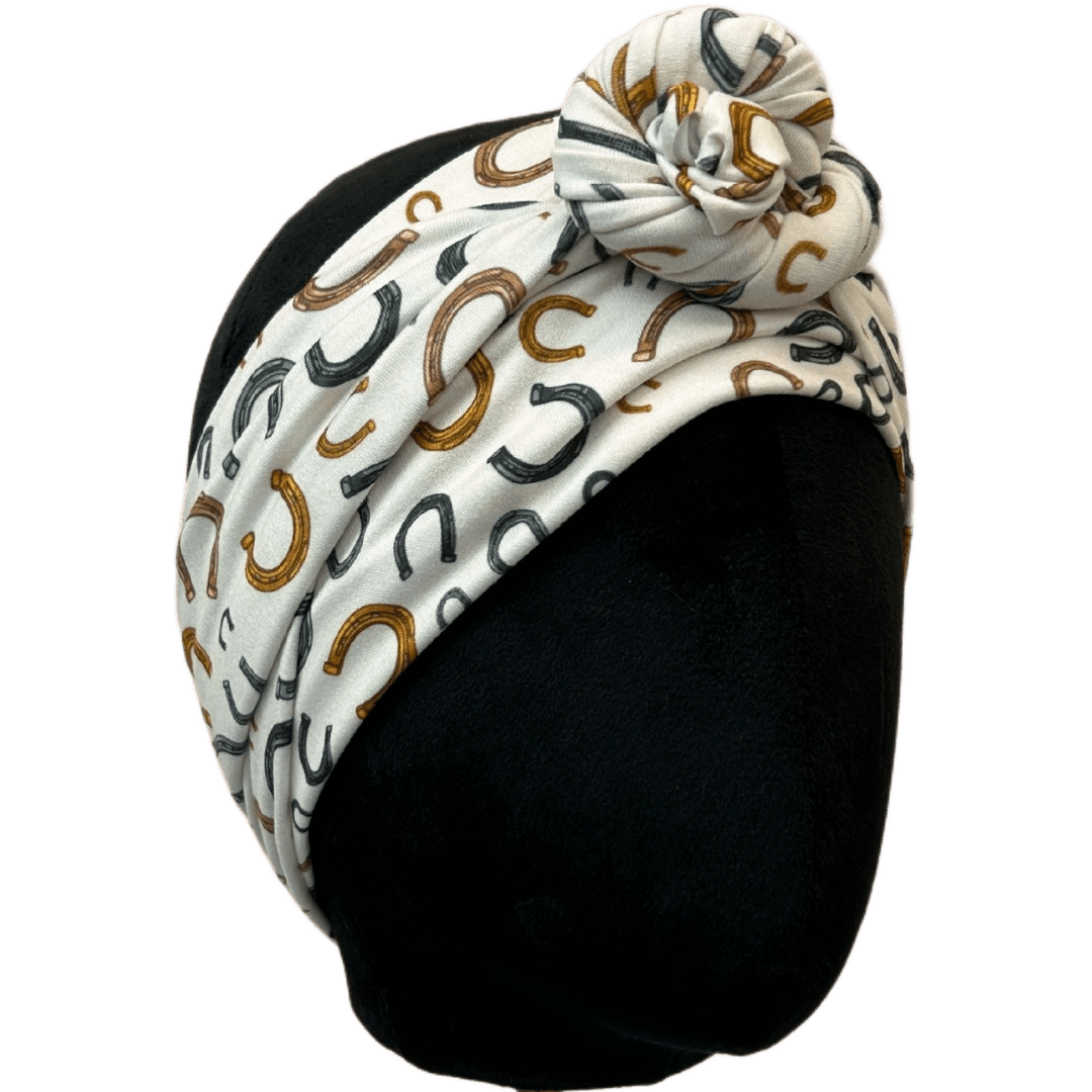 Lucky Horseshoes Wrap Headband - The Sassy Olive