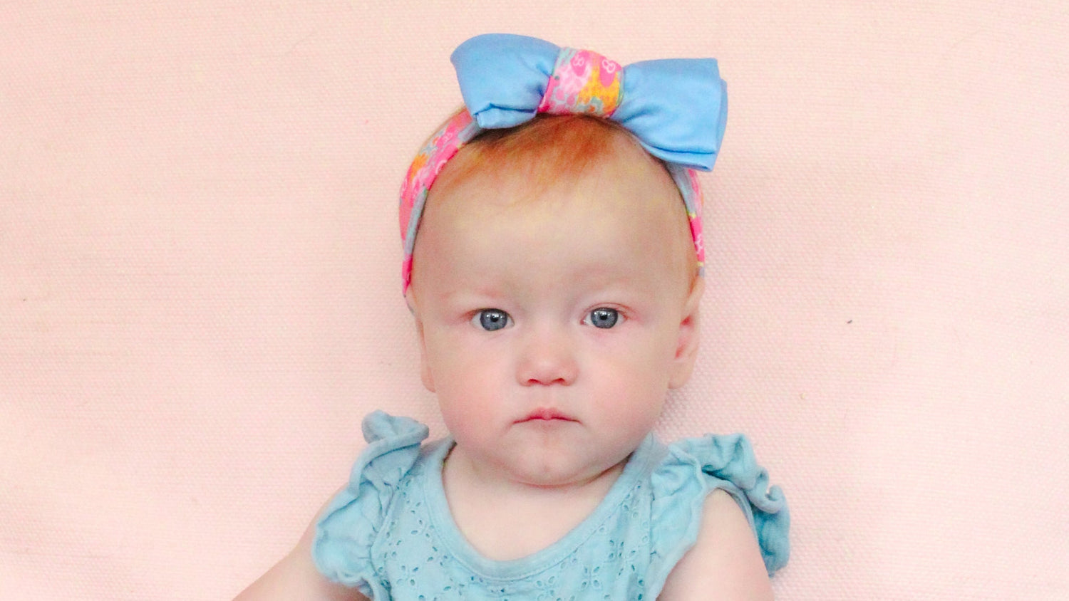 Margot Polka Dot Baby Headband - The Sassy Olive