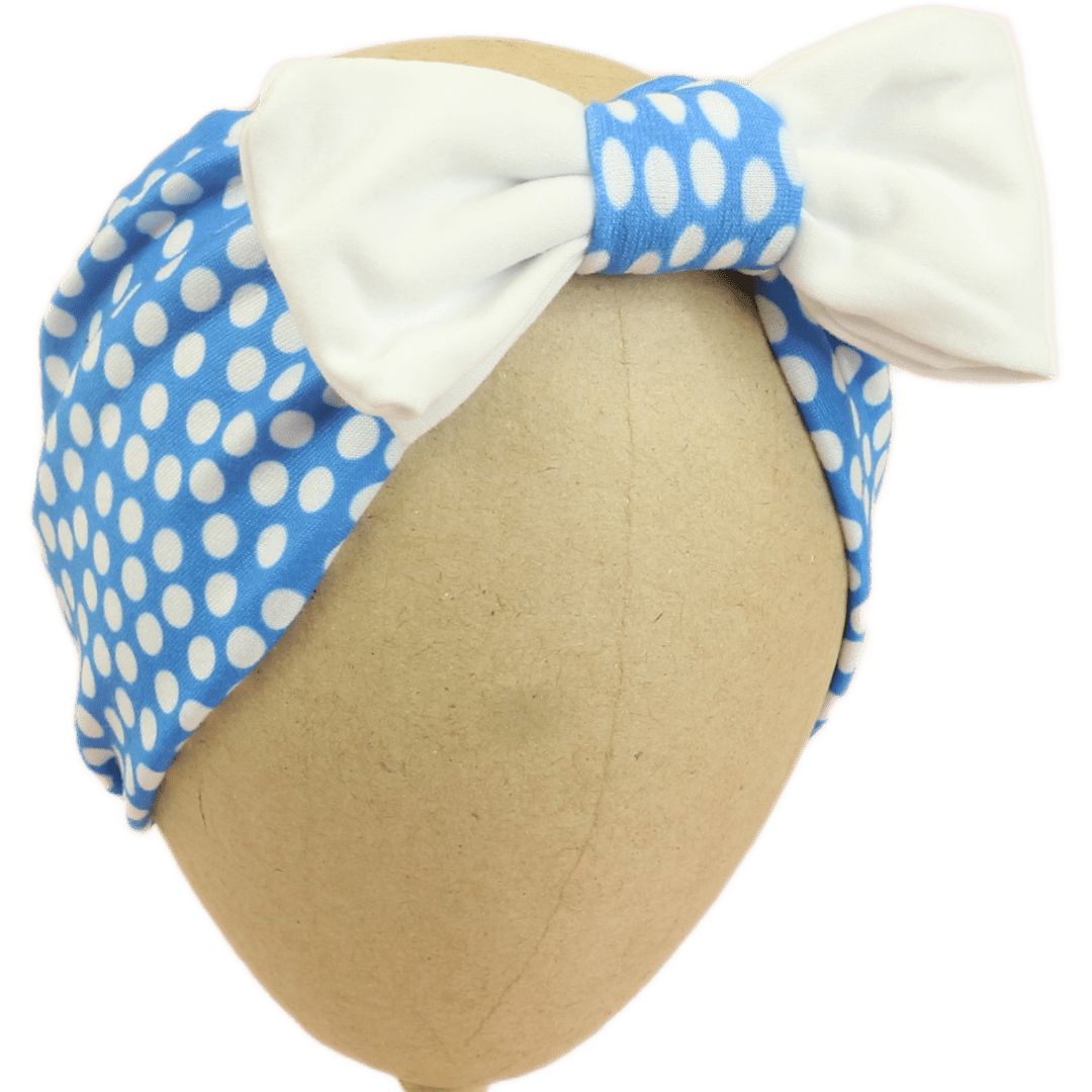 Margot Polka Dot Baby Headband - The Sassy Olive