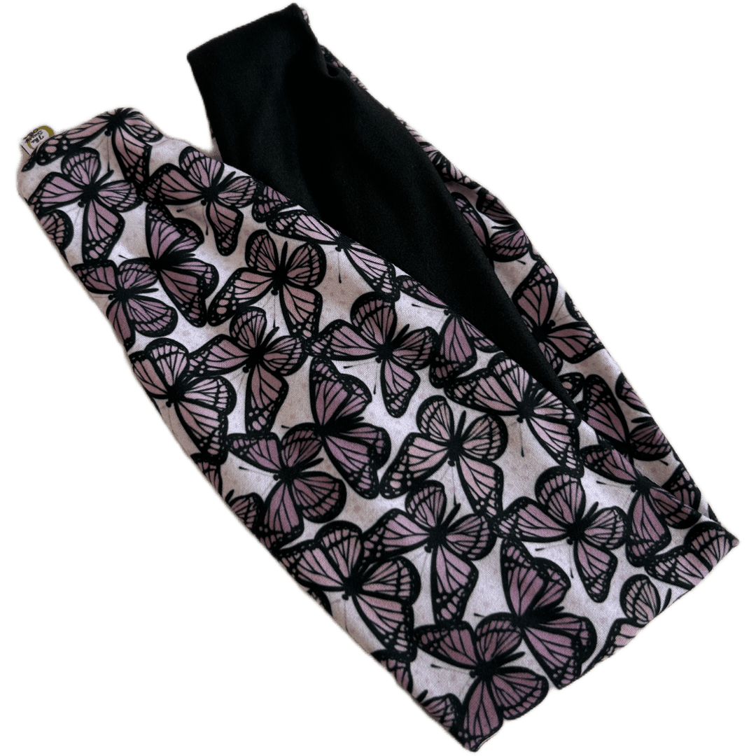 Mauve Monarchs Twist Headband - The Sassy Olive