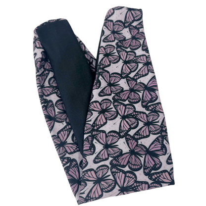 Mauve Monarchs Twist Headband - The Sassy Olive