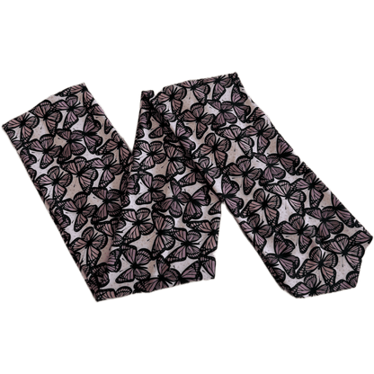 Mauve Monarchs Wrap Headband - The Sassy Olive