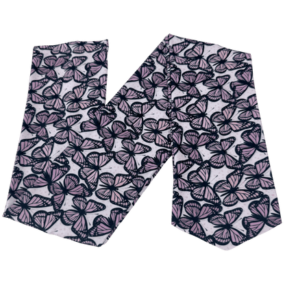 Mauve Monarchs Wrap Headband - The Sassy Olive