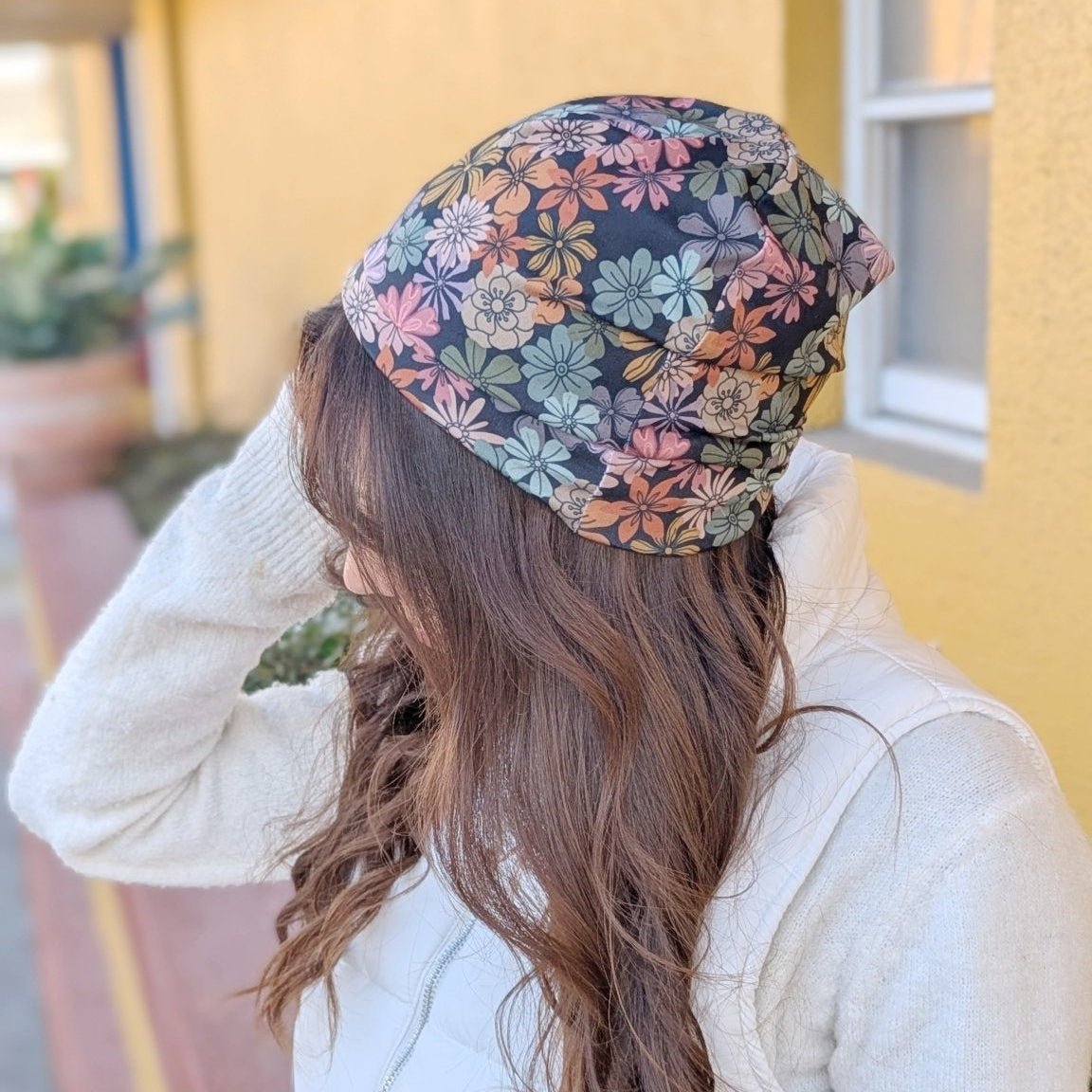 Medici Floral Benzie Cap - The Sassy Olive