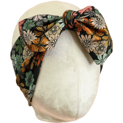 Medici Floral Top Knot Headband - The Sassy Olive