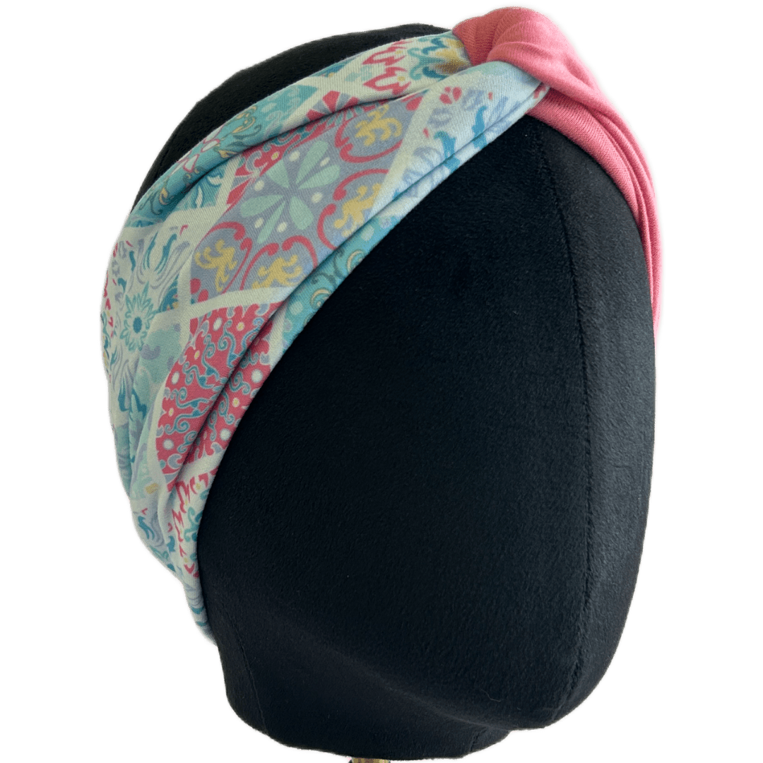Mediterranean Vibes Twist Headband - The Sassy Olive