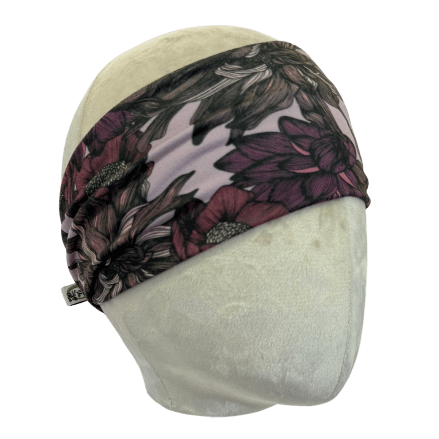 Merlotta Floral Stretch Headband - The Sassy Olive