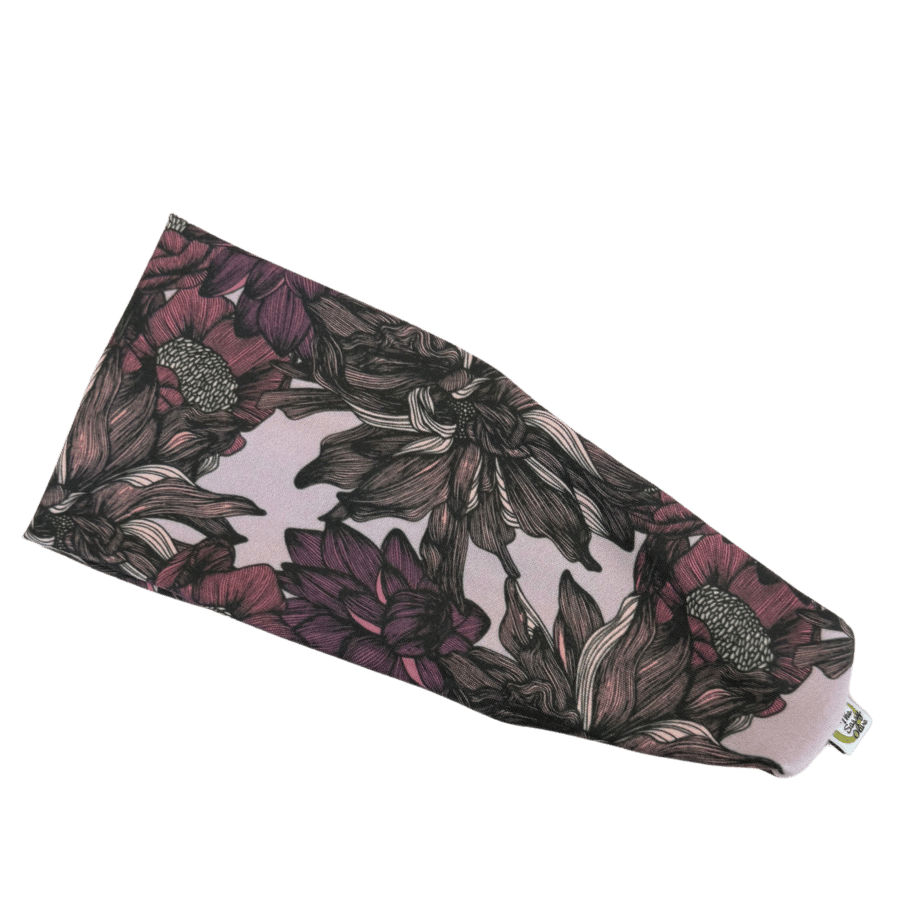 Merlotta Floral Stretch Headband - The Sassy Olive