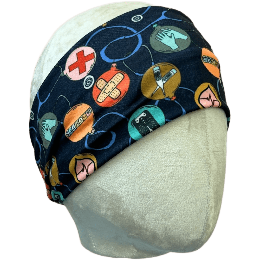 Merry Medicine Blue Stretch Headband - The Sassy Olive