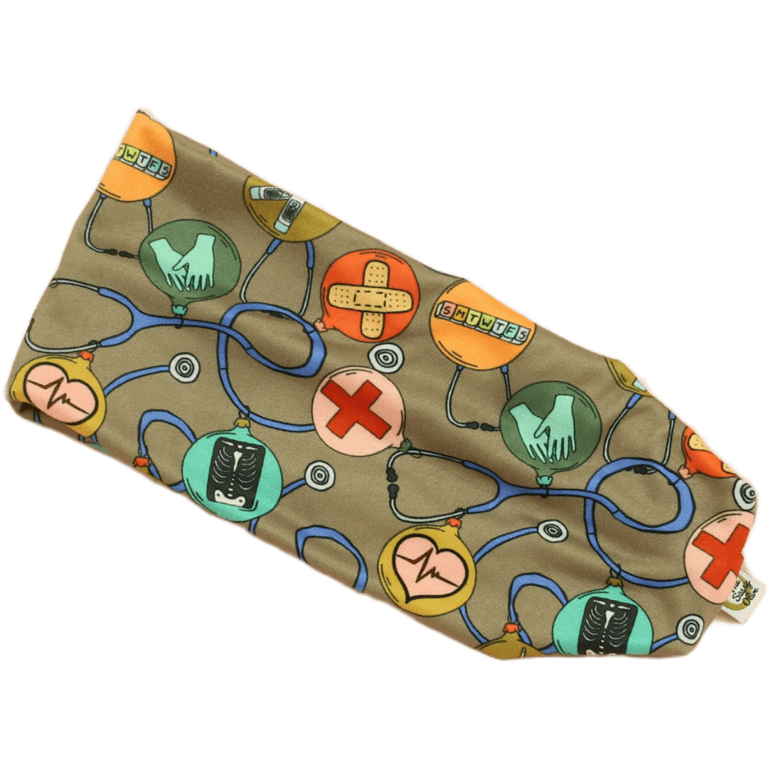 Merry Medicine Grey Stretch Headband - The Sassy Olive