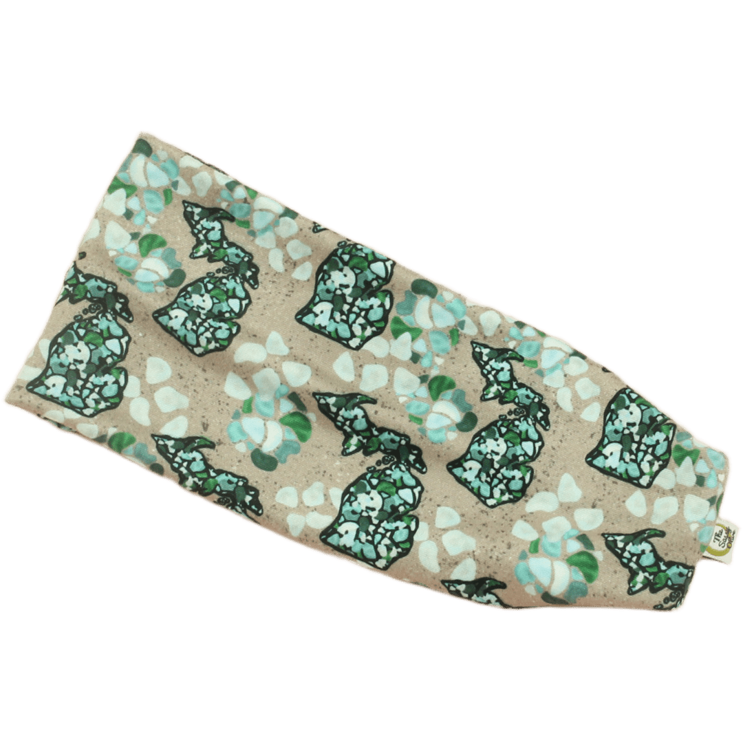 Michigan Beach Glass Stretch Headband - The Sassy Olive