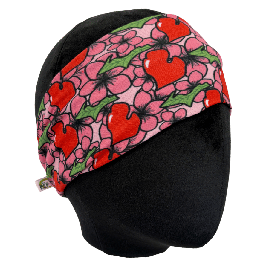 Michigan Cherry Stretch Headband - The Sassy Olive