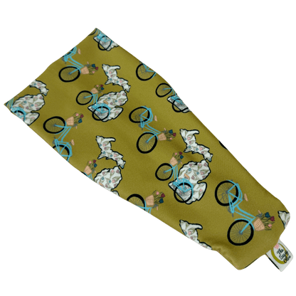 Michigan Green Bike Ride Stretch Headband - The Sassy Olive