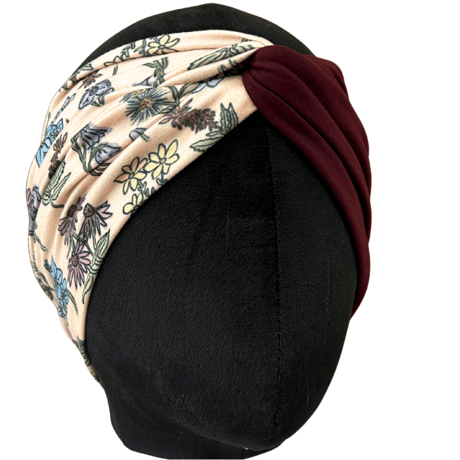 Michigan Wildflowers Twist Headband - The Sassy Olive