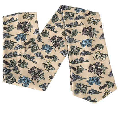 Michigan Wildflowers Wrap Headband - The Sassy Olive