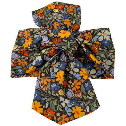 Midnight Bloom Topknot Headband - The Sassy Olive