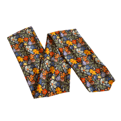 Midnight Bloom Wrap Headband - The Sassy Olive