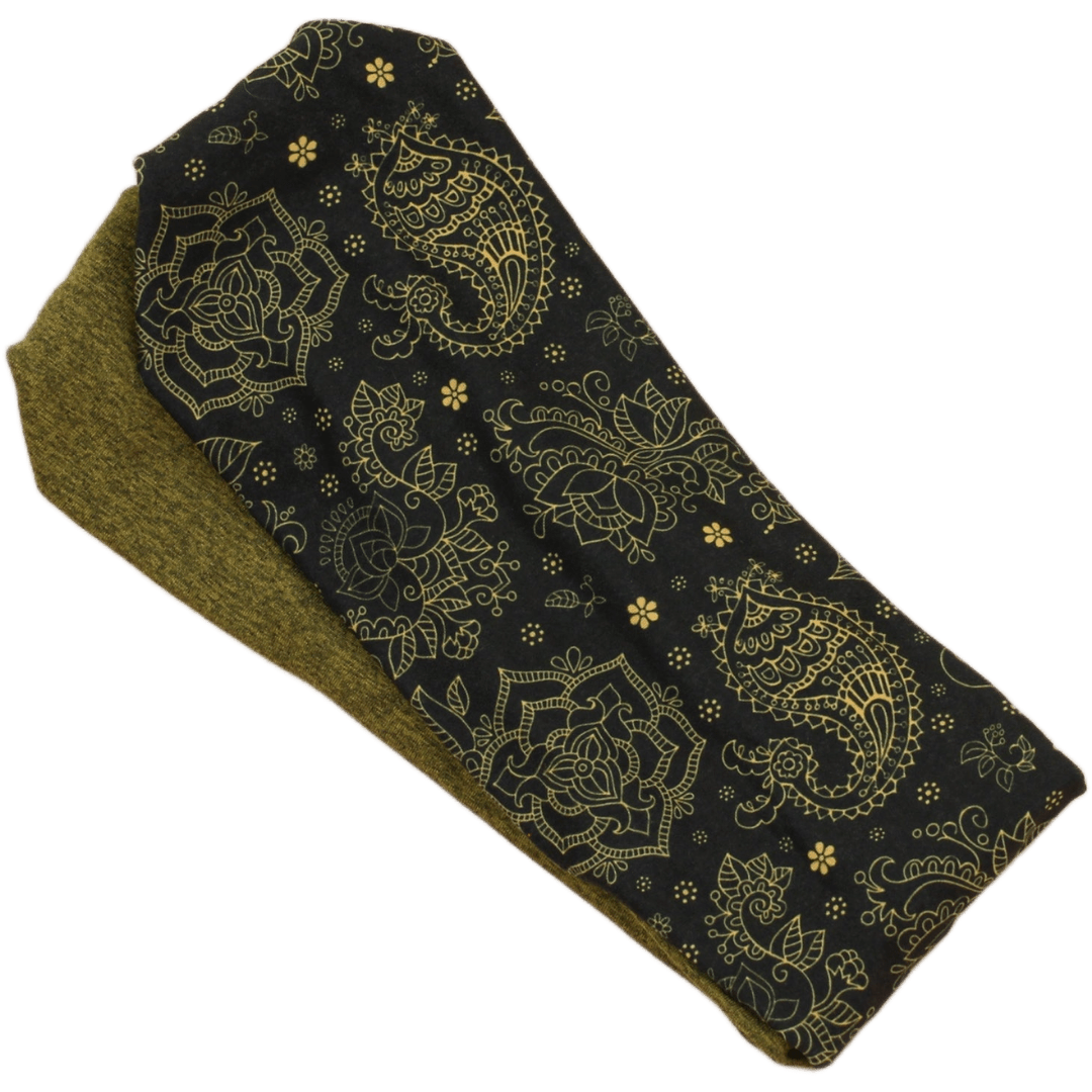Midnight Mandala Twist Headband - The Sassy Olive