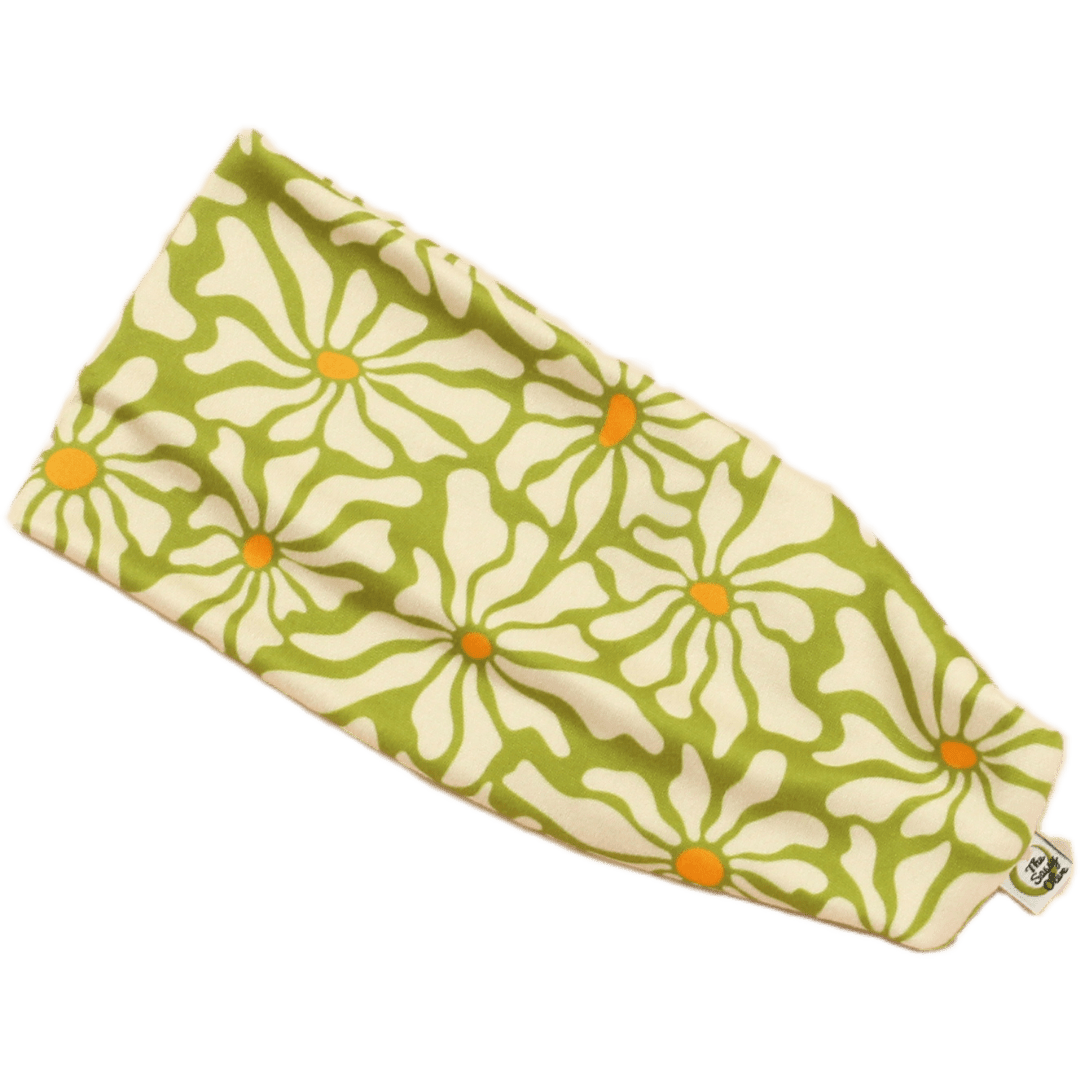 Mod Girl Vintage Floral Stretch Headband - The Sassy Olive