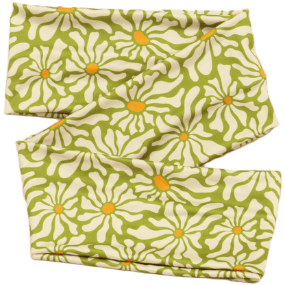 Mod Girl Vintage Floral Wrap Headband - The Sassy Olive