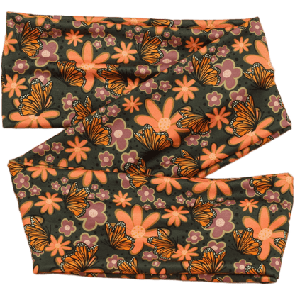 Monarch Garden Wrap Headband - The Sassy Olive