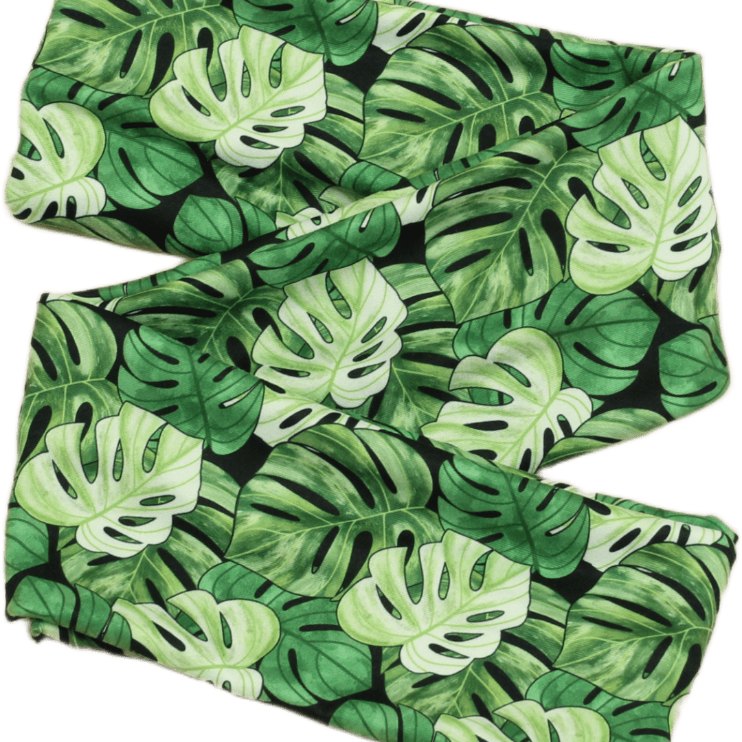 Monstera Wrap Headband - The Sassy Olive