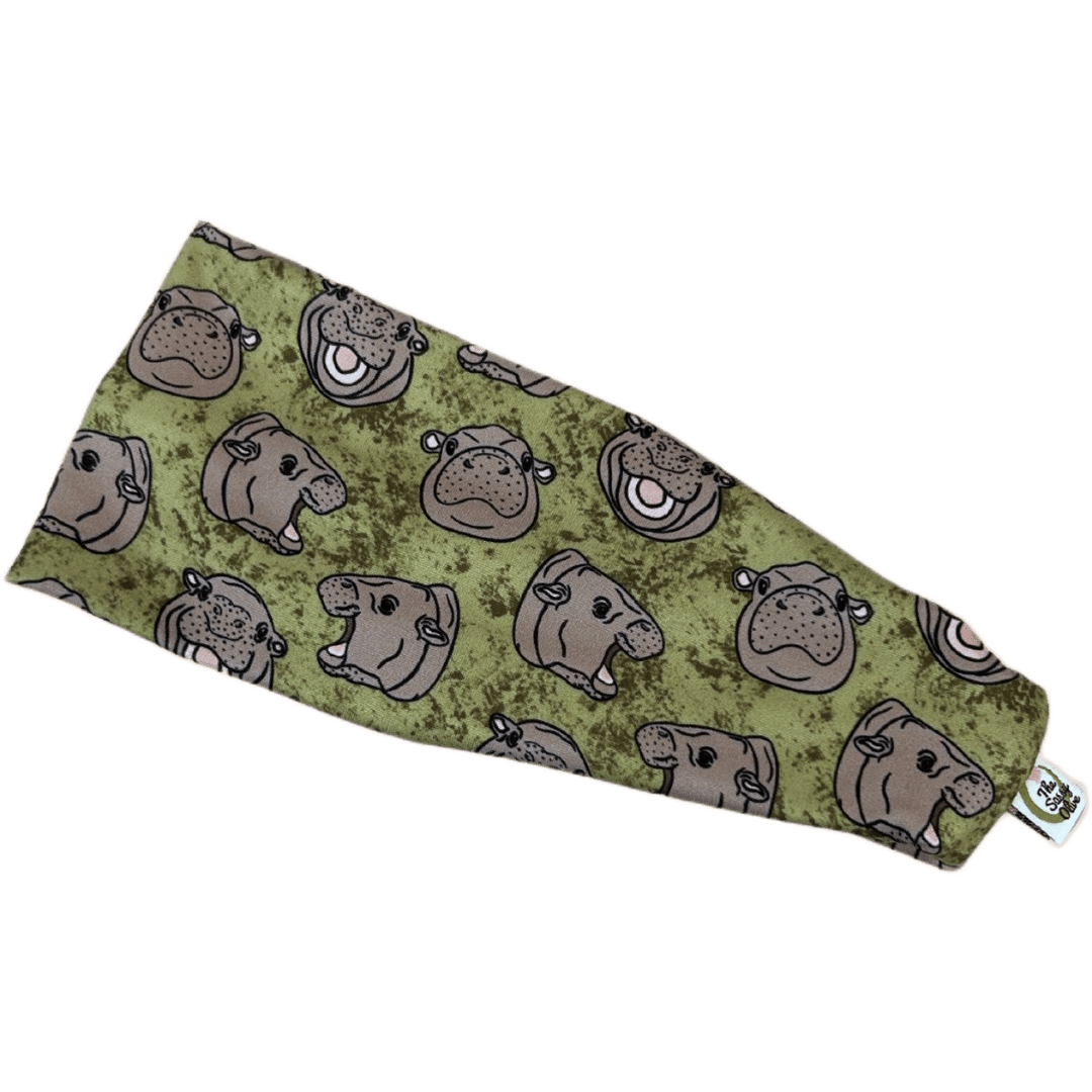 Moo Deng Stretch Headband - The Sassy Olive