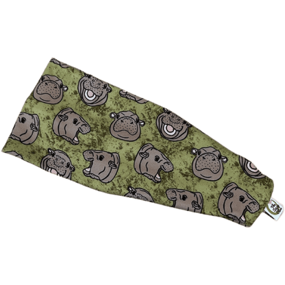 Moo Deng Stretch Headband - The Sassy Olive