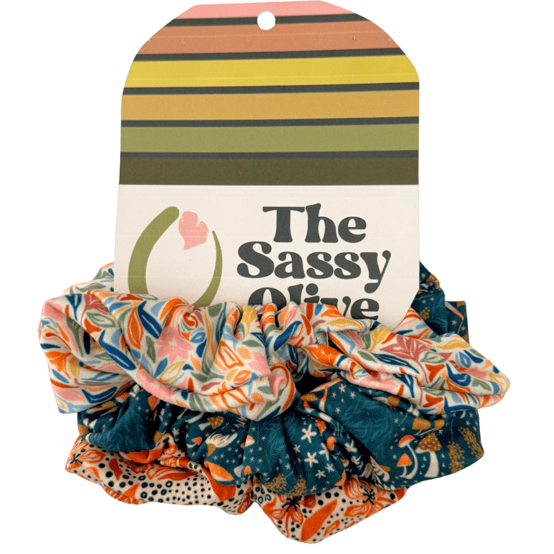 Moody by Nature Scrunchie Pack - The Sassy Olive