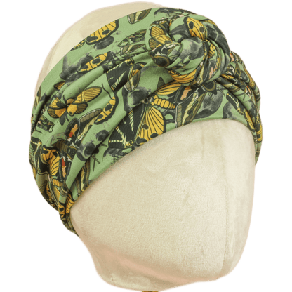 Moth Skull Wrap Headband - The Sassy Olive