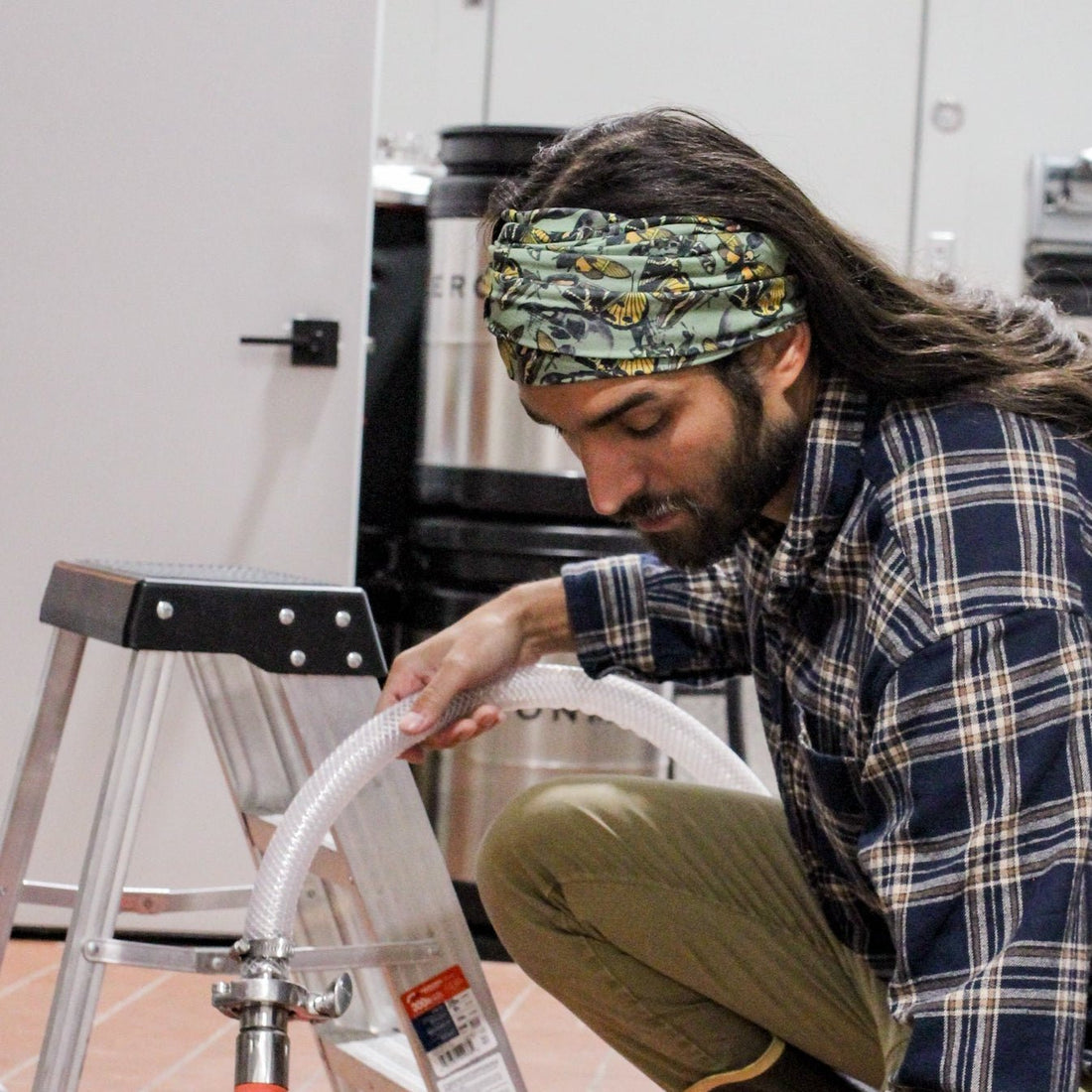 Moth Skull Wrap Headband - The Sassy Olive