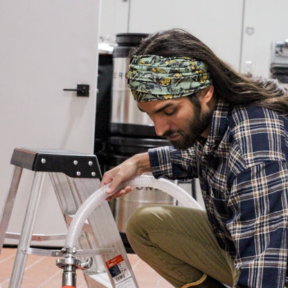 Moth Skull Wrap Headband - The Sassy Olive