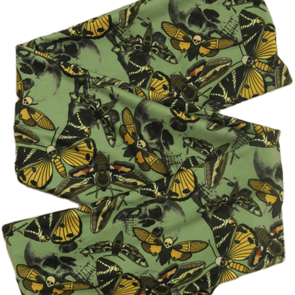 Moth Skull Wrap Headband - The Sassy Olive