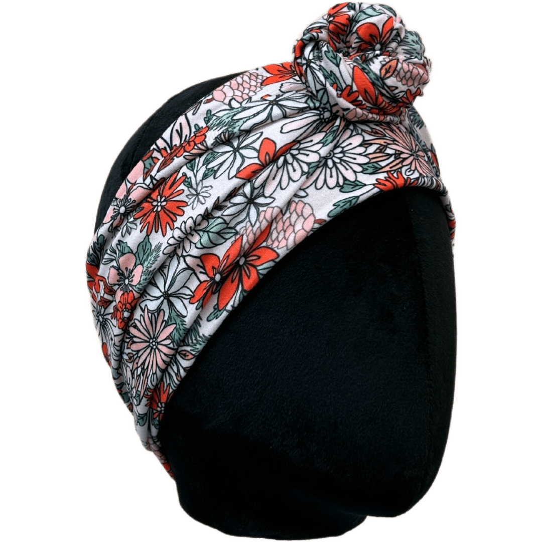 Mrs. Claus’ Garden Wrap Headband - The Sassy Olive