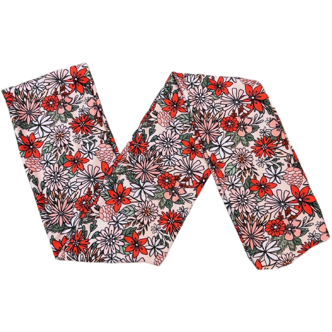 Mrs. Claus’ Garden Wrap Headband - The Sassy Olive