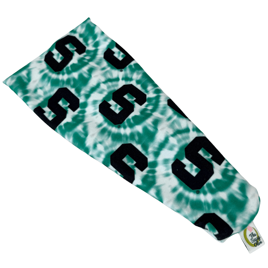 MSU Tie Dye Stretch Headband - The Sassy Olive