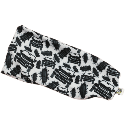 Mud on my Jeep Tires Stretch Headband - The Sassy Olive