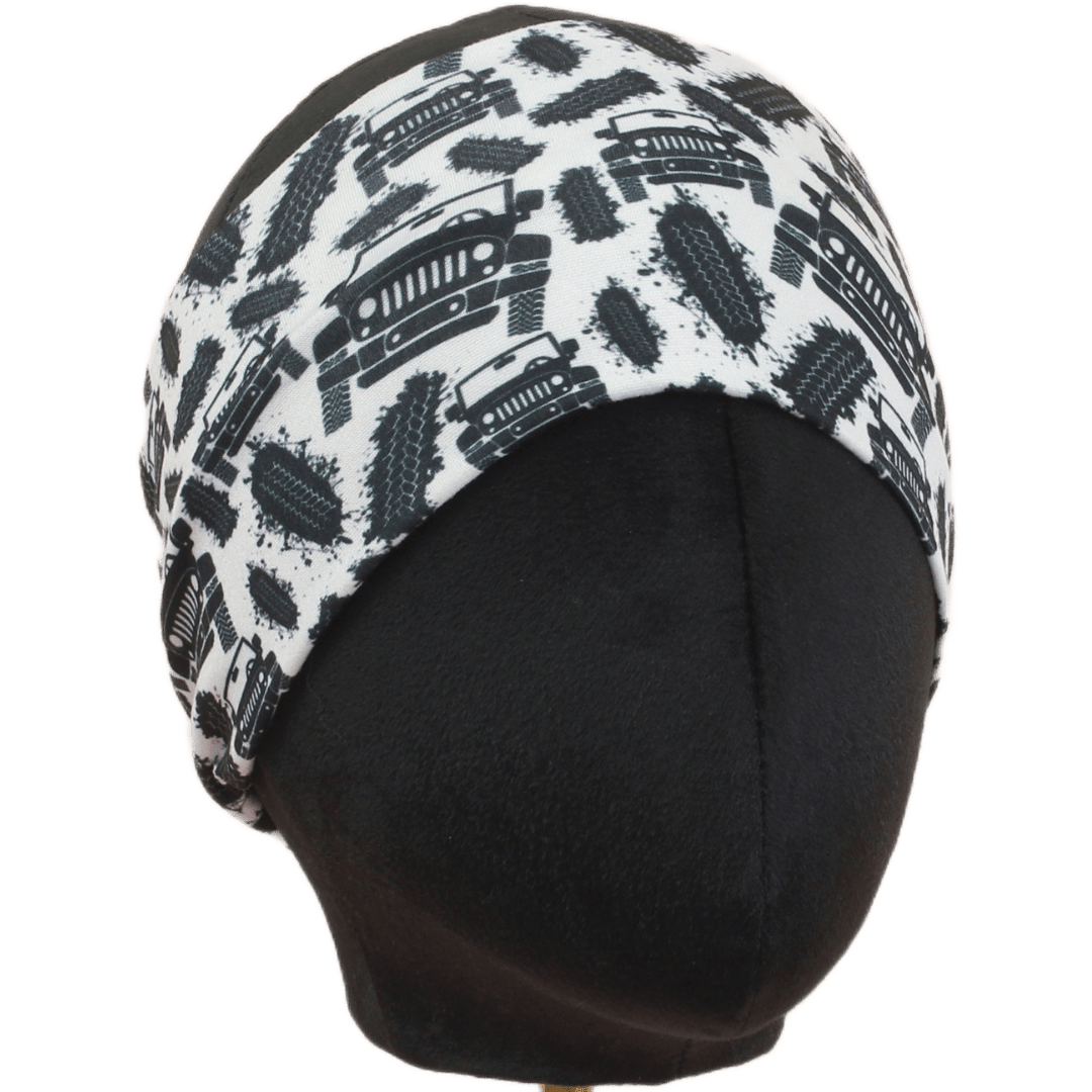Mud on my Jeep Tires Stretch Headband - The Sassy Olive