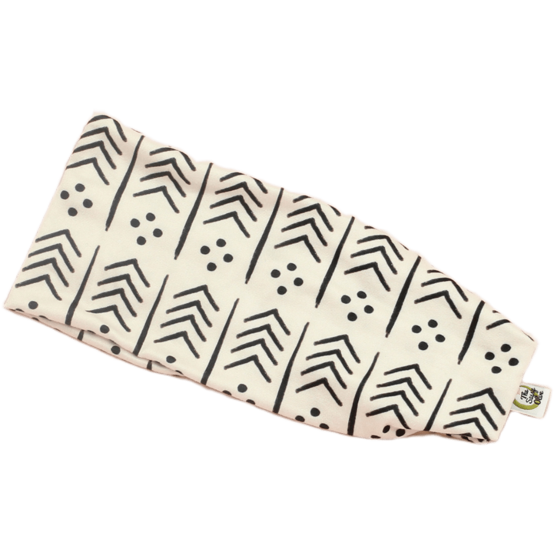 Mudcloth Arrow Stretch Headband - The Sassy Olive