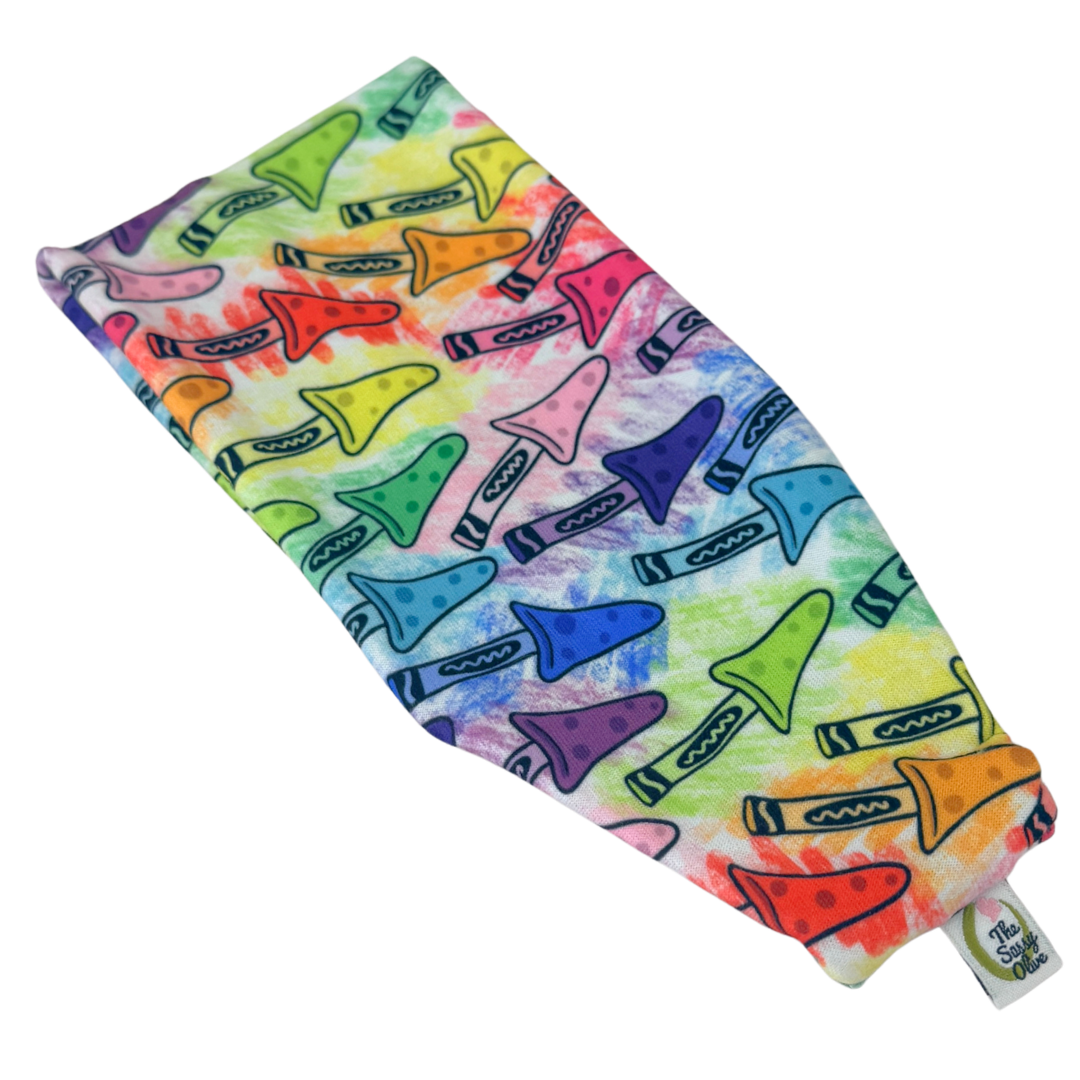 Mushroom Crayons Stretch Headband - The Sassy Olive