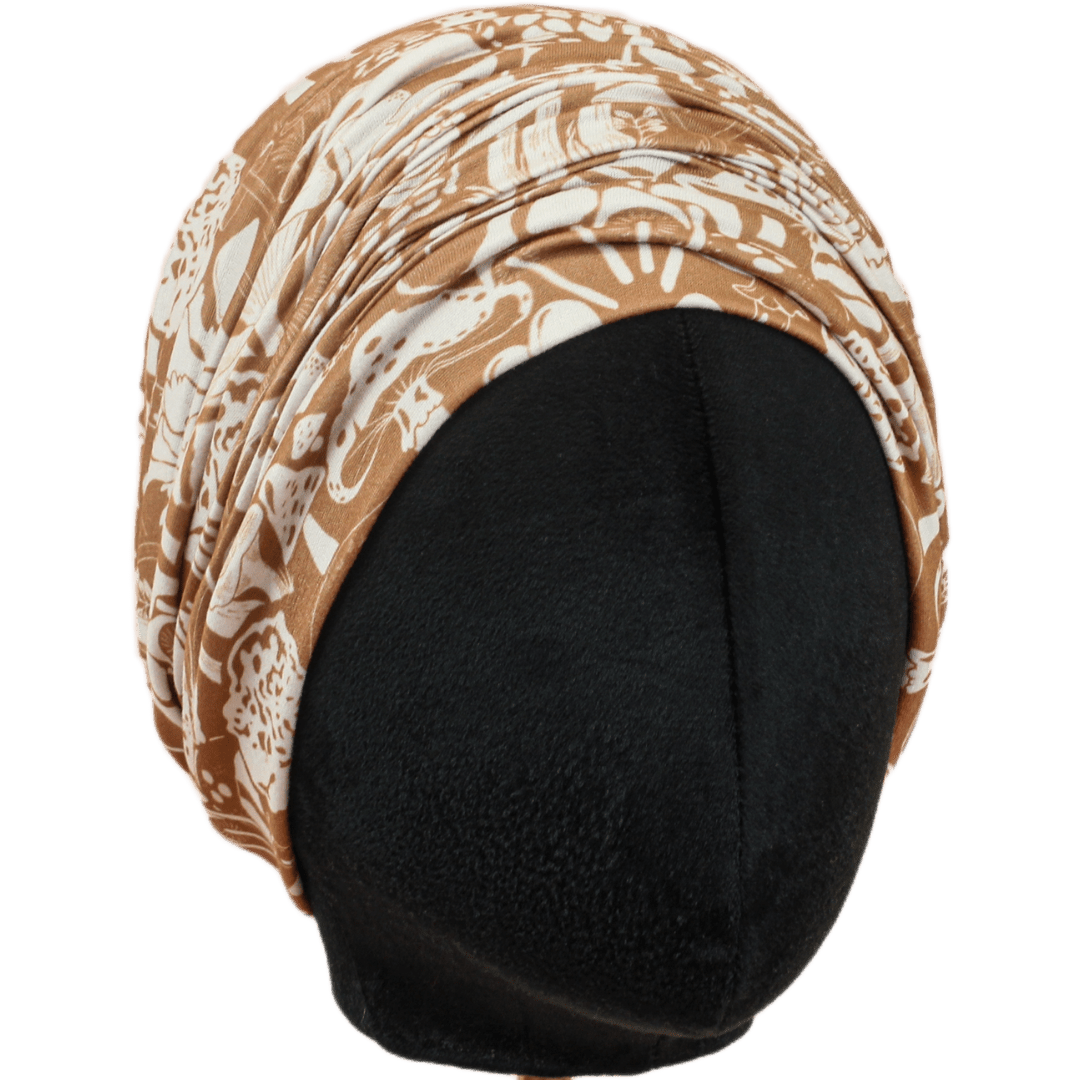 Mushroom Foraging Boho Buff - The Sassy Olive