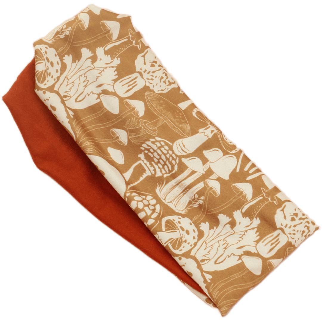 Mushroom Foraging Twist Headband - The Sassy Olive