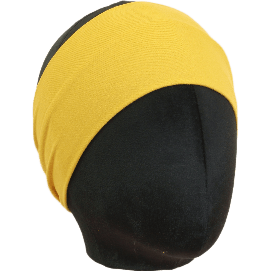 Mustard Yellow Solid Stretch Headband - The Sassy Olive