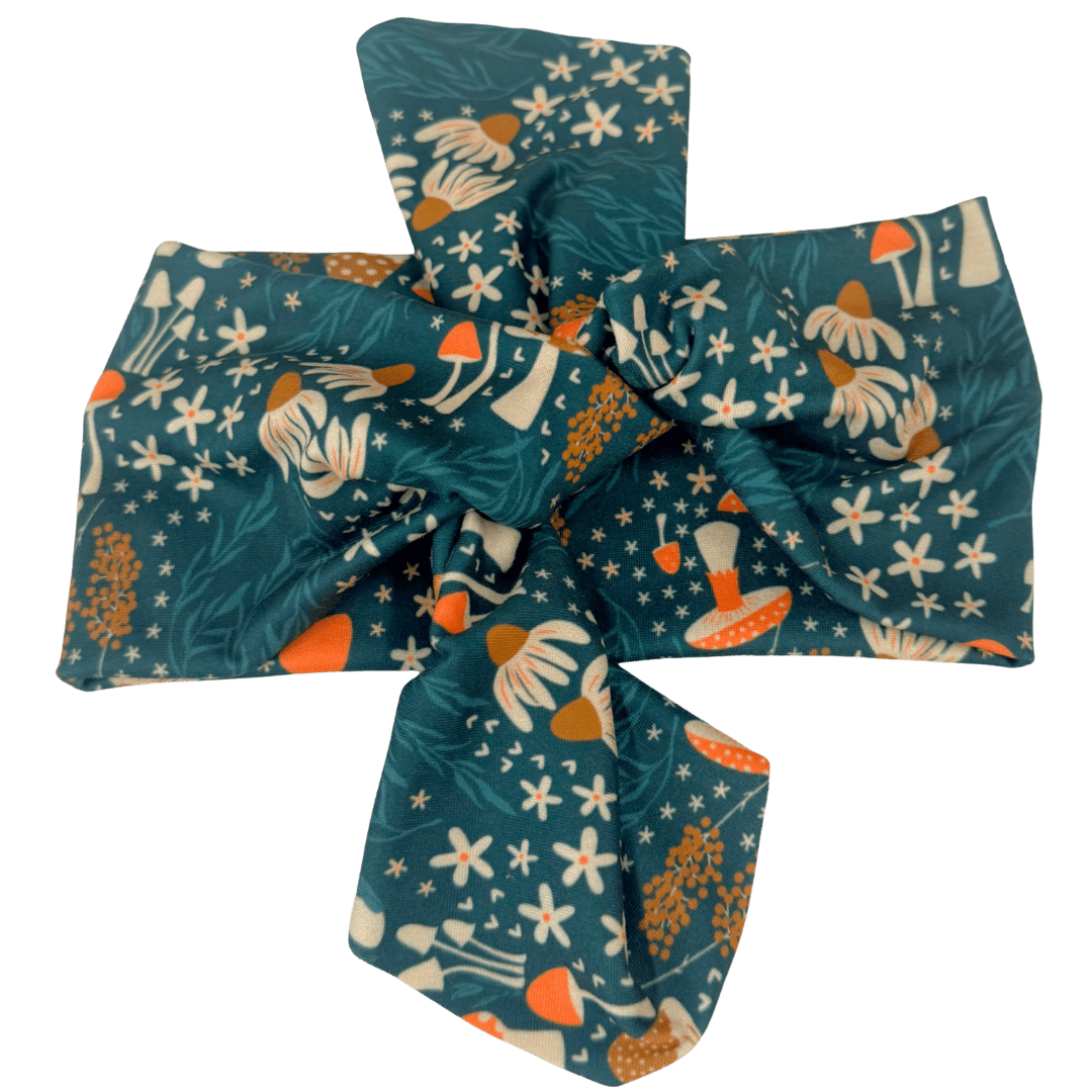 Mycelium Dreamy Top Knot Headband - The Sassy Olive