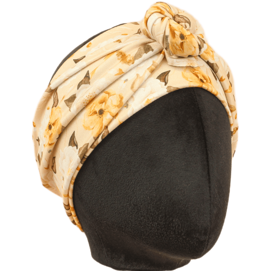 Myrtle Floral Wrap Headband - The Sassy Olive