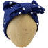 Navy Polka Dot Baby Headband - The Sassy Olive