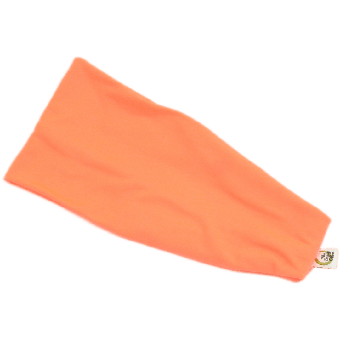Neon Orange Solid Stretch Headband - The Sassy Olive