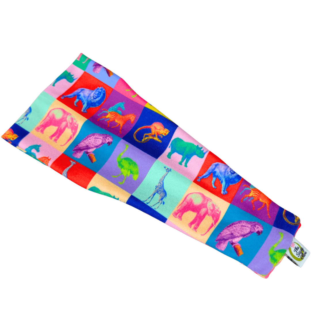Neon Safari Stretch Headband - The Sassy Olive