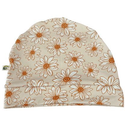 Neutral Daisies Benzie Cap - The Sassy Olive